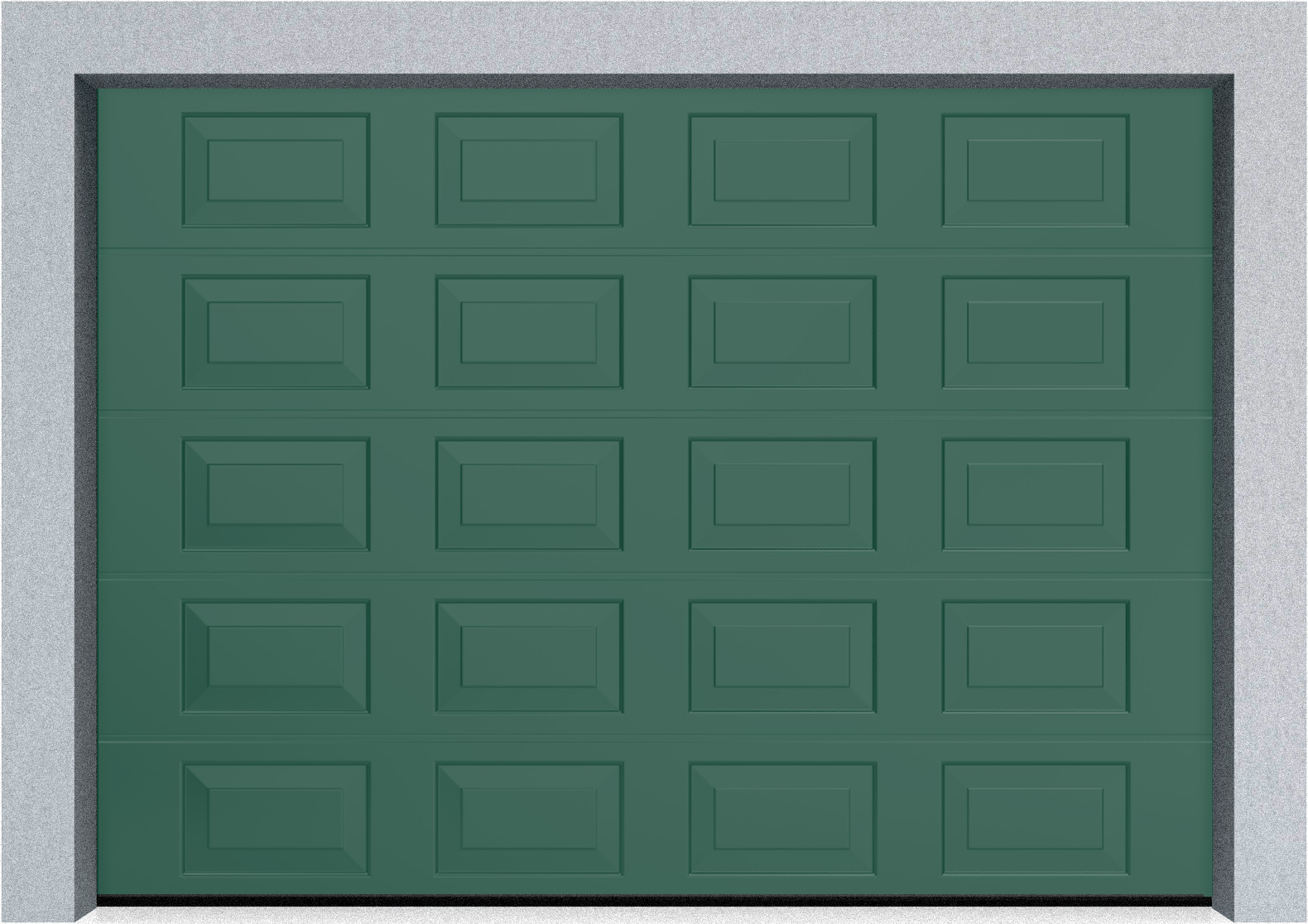  Секционные гаражные ворота DoorHan RSD01 2400x2200 Филенка стандартные цвета, пружины растяжения, фото 7 