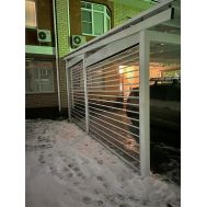  Прозрачные рольставни SUNROLL из поликарбоната 2200x2000, фото 1 