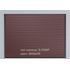  Секционные гаражные ворота Alutech Prestige 2125x3085 S-гофр, M-гофр, L-гофр цвета под дерево, пружины растяжения, фото 3 