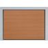  Секционные гаражные ворота Alutech Prestige 3375x2250 S-гофр, M-гофр, L-гофр цвета под дерево, пружины растяжения, фото 7 
