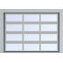  Автоматические секционные панорамные ворота серии AluTherm (АЛП) 4625х6000 стандартные цвета, фото 9 
